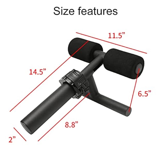 Tib Bar-Tibialis Anterior Exercise Equipment, Tibialis Trainer Calf Raise Machine for Strength Training, Fits 2 Weight Plates¡