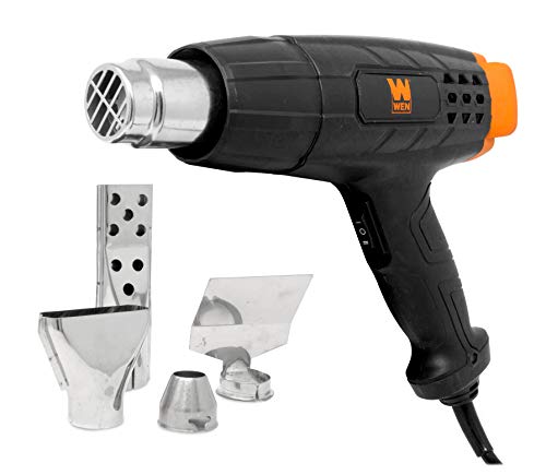 WEN HG1022 12.5-Amp Dual-Temperature Heat Gun with Attachments