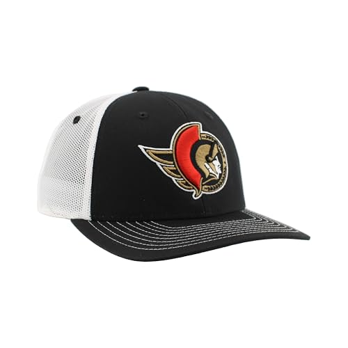 Image of ZHATS NHL Unisex-Adult NHL Officially Licensed Adjustable Snapback Hat Dakota Icon Team Color