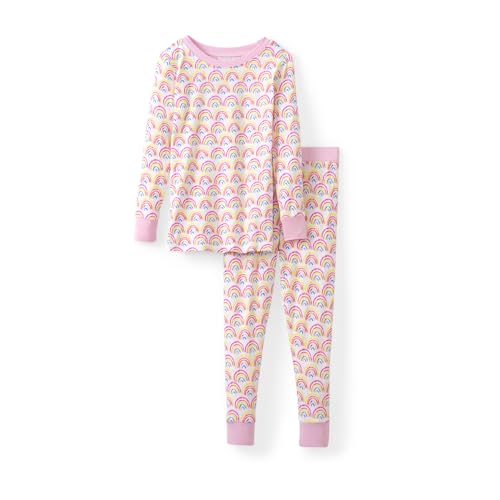 Little Sleepies Two-Piece Pajama Set for Boys & Girls, Soft 
