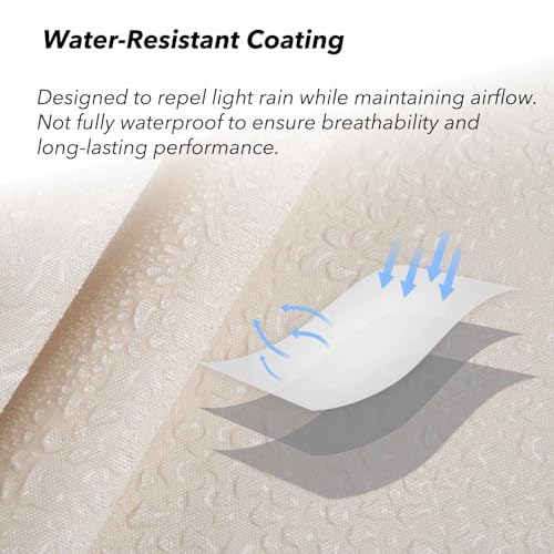 Voile d'ombrage triangulaire 4x4x4 m imperméable contre la chaleur et l'eau
