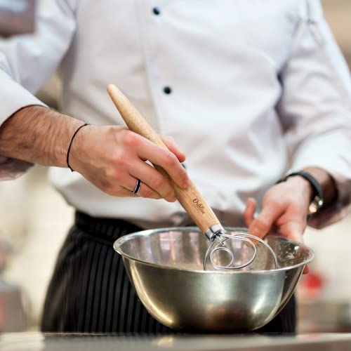 Orblue Deense Deeggarde - Groot - Nederlandse Deeggarde Handmixer voor Brood, Koekjes, Dumplins of Pizzadeeg - Beste Vervanging voor een Mixer en Blender - Bak Gereedschap Ambachtelijke Blender - Image 5