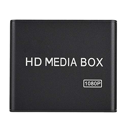 Socobeta Lecteur Multimédia High Definition Full HD Mini Box (Prise UE)