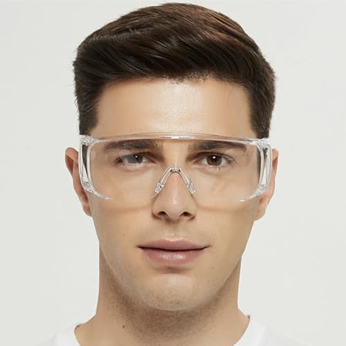 Image of Protective Goggles¬†‚ Shock‚ Proof, Dust‚ Proof, Wind‚ Shielding¬†‚ PC Build, 2mm Thick¬†‚ Welding, Riding, ATV, Biker Gear¬†‚ Prescription Compatible