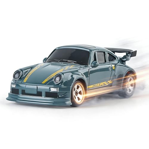 KFPLAN KF20 1:64ドリフトカー LEDライト付き 卓上ラジコンカー 4WDミニラジコン ミニドリフトカー ギフト・おもちゃ 男の子・大人向け 比例制御 技適認証済みの商品画像（Amazon）