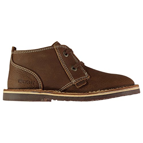 Image of Kickers Adlar Desert Lthr Im, Boys Desert Boots, Brown (Brown), 11 (29 EU)