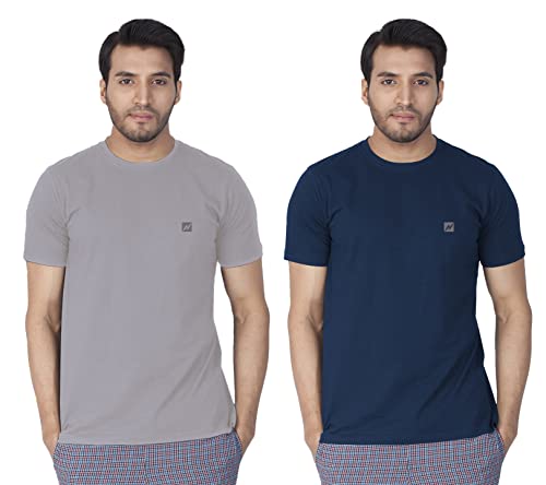 Image of Lux Nitro Men's Solid Regular Fit T-Shirt