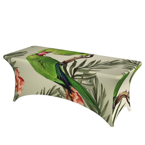 Nappe de table extensible 1,8 m infroissable pour masquer et protéger une table rectangulaire - 2