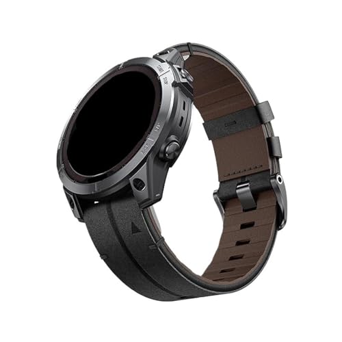Bracelet Garmin Fenix 7 et 8 en cuir ajustable passez du bureau au quotidien