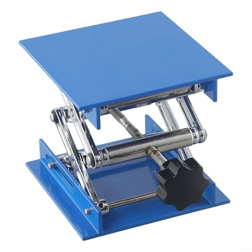 Mesa ajustable de laboratorio 100x100mm de aluminio que soluciona el enfoque 3