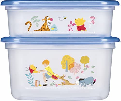 ジップロック コンテナー 正方形700ml＆1100ml 各1個入 くま