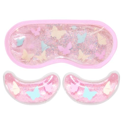 Cala Purple gel beads duo eye mask & body wrap