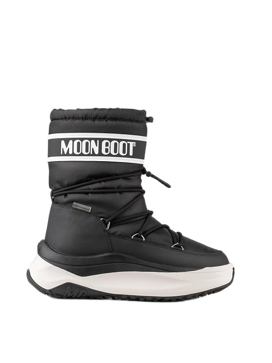 Moon Boot Men's Moon247 Polar WP Sneaker, Black - 9