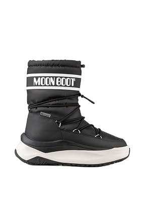 Moon Boot Men's Moon247 Polar WP Sneaker, Black - 9