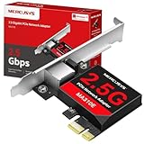 MERCUSYS MA310E 2.5 Gbps PCle Network Adapter, NAS Connection Network Card, Remote Control LAN, Energy-Efficient Ethernet, Low-Profile Bracket, Flexible Installation, No driver needed on Windows 11/10
