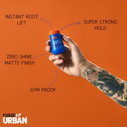Fudge Urban Anti-Gravity Styling Powder for Men, Invisible, Volumizing Texture with Matte Look, Hair Powder Men, 10 g - Image 4