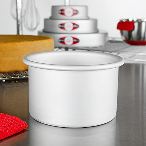 Fat Daddio's Anodized Aluminum Round Cake Pan, 6 X 4 Inch #TOP4