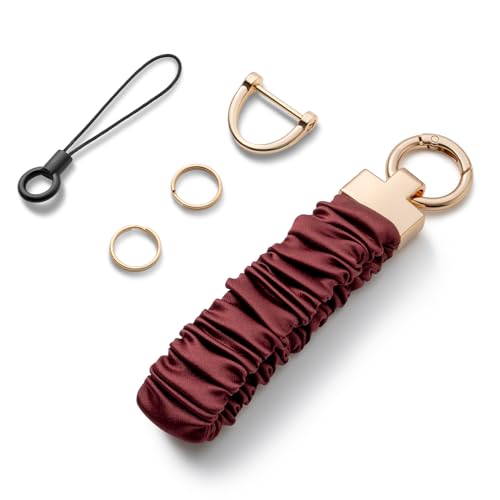 MORSUNBELA Schlüsselanhänger Handschlaufe Kurz, Elastischen Handgelenk Universale Lanyard Schlüsselband Armband, Kamera Handschlaufe, für USB-Stick Kamera Schlüsselanhänger
