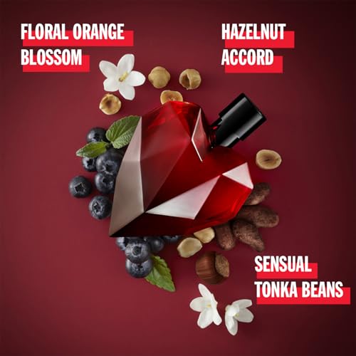 Diesel Diesel loverdose red kiss parfüm damen| eau de parfum| parfum damen| orientalisches parfüm| damendüfte| diesel parfum| frauen parfüm| orientalisch und sinnlicher duft| 30 ml