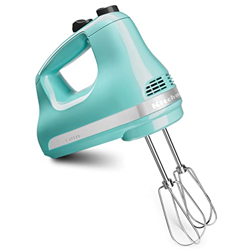 KitchenAid 5 Ultra Power Speed Hand Mixer – KHM512, Aqua Sky