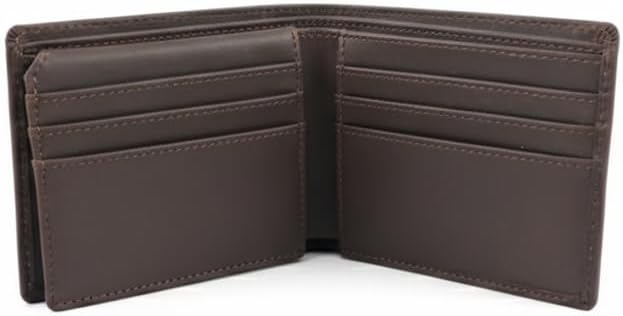 JOSOOS: Premium Leather Wallet for Men – RFID Protected Classic Bi-Fold | 9 Card Slots | Privacy ID Window | 2 full length Money Compartments | Slim Design & Stylish Everyday Carry - Image 4