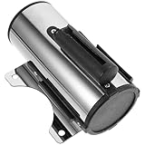 STOBAZA Wandmontiertes Teleskopierbares Absperrband aus Edelstahl mit Sicherheitswarnband in Rot für Flughäfen und Banken zur Regionalen Personensicherung und Absperrung