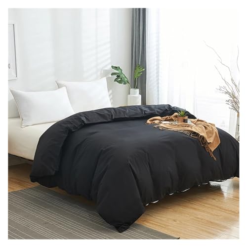 Housses de couette et parures en coton pour lit simple, double et king size