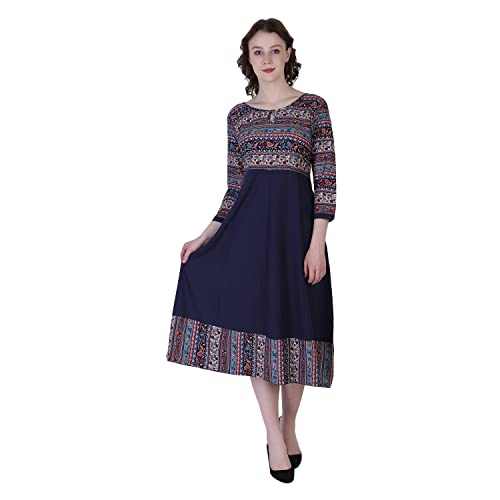 Image of OM SAI LATEST CREATION Women's Crepe Straight Printed Kurta