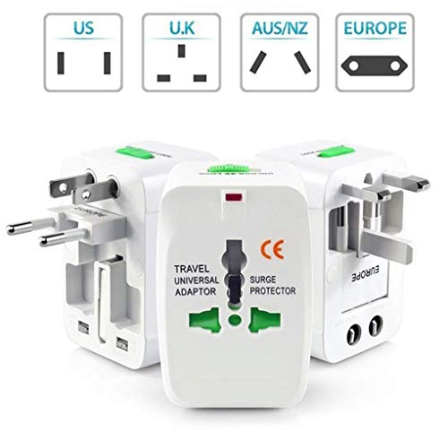 Universele adapter Dual USB Power Charger Converter converter Dual International Travel Elektrische Plug Draagbare All… - Image 7