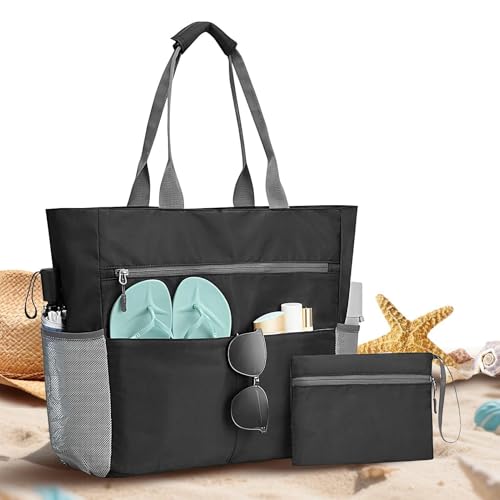 Bolso de playa impermeable y resistente para piscina, natación exterior y gimnasio 7