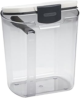 Progressive International PKS-100 BPA-Free Dishwasher-Safe Plastic ProKeeper 4-Quart Flour Container, 1 Piece