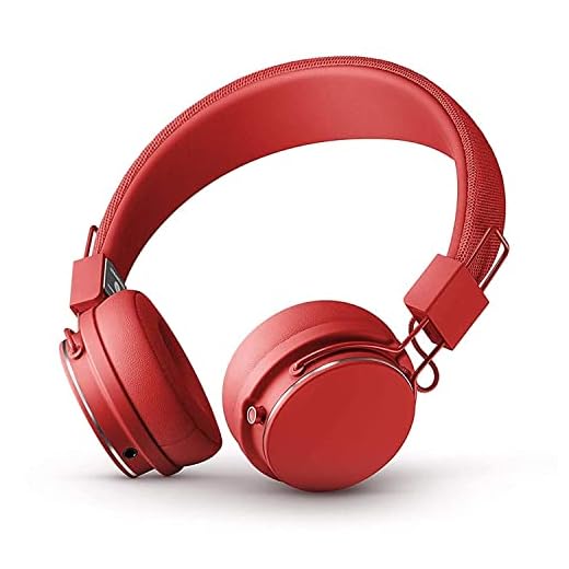 Urbanears Plattan 2 Bluetooth Hörlurar, Röd