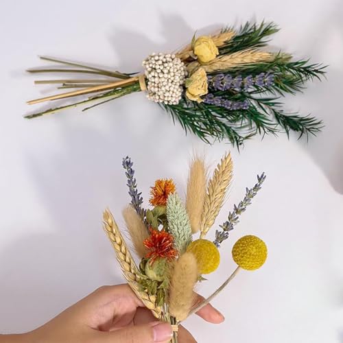 Flores secas para decoración y manualidades miniatura 2