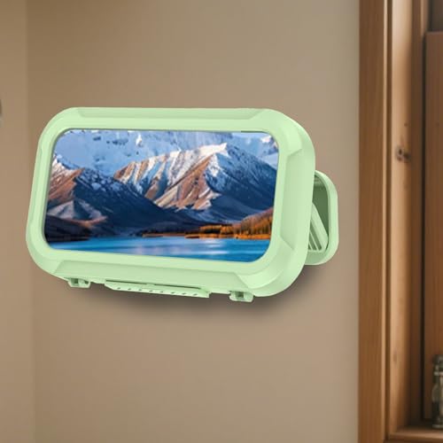 Soporte para teléfono de ducha impermeable con protector de pantalla táctil ajustable 4