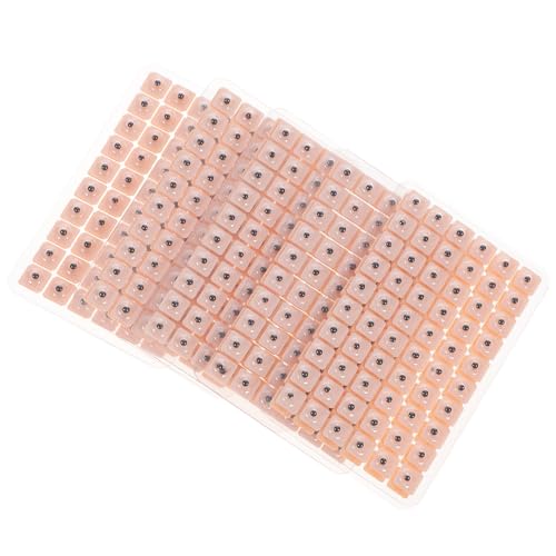 FRCOLOR 1200 piezas Unidades de Semillas Auriculoterapia Desechables con para Acupresión de Orejas Kit Multiuso para Aliviar Cervical Espalda y Mejorar Sueño Mujeres