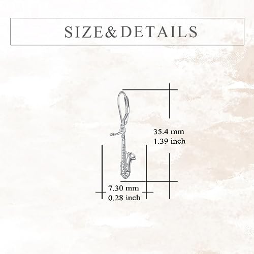 YFN Sport and Music Earrings Sterling Silver Sport Lover Music Lover Jewelry Gifts for Women Men4