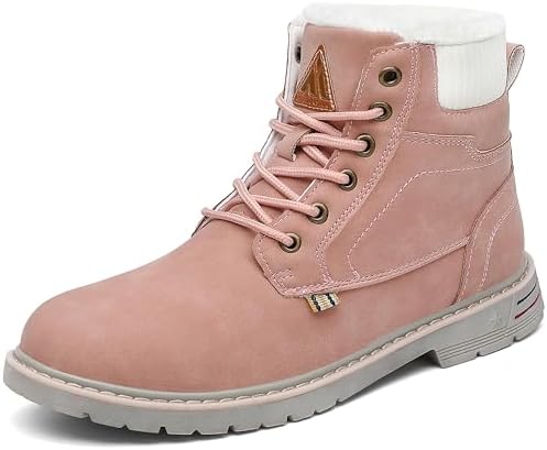 Mishansha Herren Winterschuhe Warme Gefüttert Damen Winterstiefel Wasserabweisend Wanderschuhe Boots