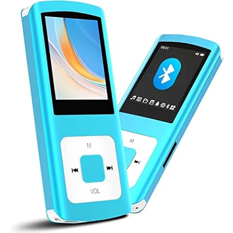 MP3 Player, Hotechs HiFi 32GB Music Player with Bluetooth 5.0, with Voice Recorder/Video/Photo Viewer/E-Book/FM Radio Cover