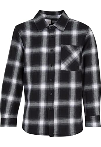 T-Shirt Urban Classics à carreaux coupe ample et fluide pour enfant