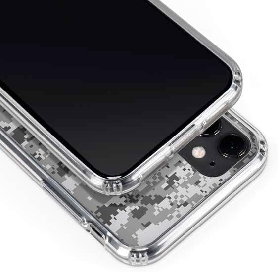 Skinit Clear Phone Case Compatible with iPhone 11 - Officially Licensed NBA San Antonio Spurs Digi Camo Design