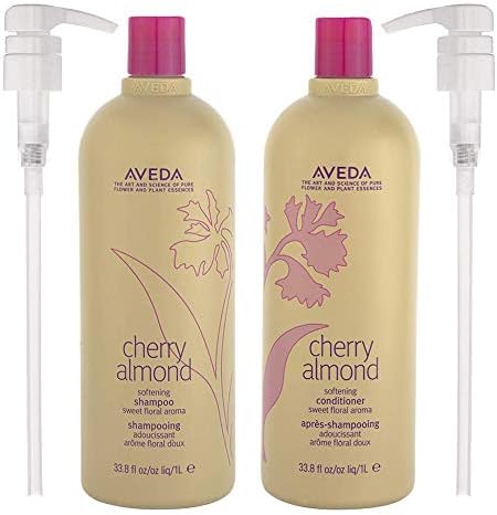 Aveda Cherry Almond Shampoo & Conditioner Duo 33.8 oz + 2 Pumps