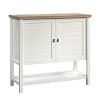 Sauder Cottage Road Storage Cabinet/ Pantry Cabinet, Soft White finish