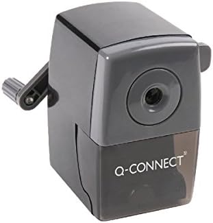 Desktop Pencil Sharpener Black (Autostop feature prevents over sharpening) KF02291