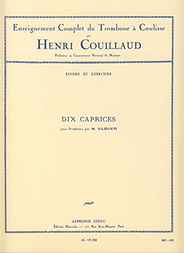 10 CAPRICES TROMBONE