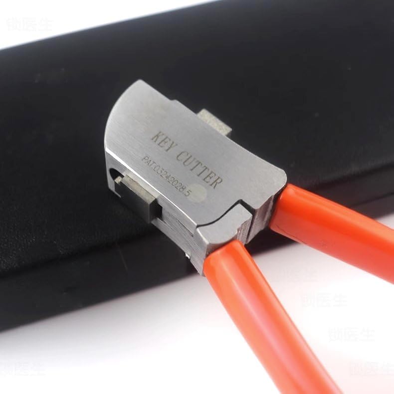 Hand Key Cutter, Flat Key Cutting Pliers for Quick Rebuild Flat Keys to Vehicles Doors, 0.5mm to 0.6mm