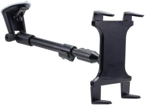 Arkon Mounts TAB-CM117 Extension Arm Windshield Suction Tablet Mount Retail Black