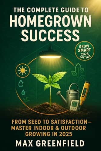The Complete Guide to Growing Marijuana Indoors and Outdoors: From Seed to Smoke (2025 Edition)