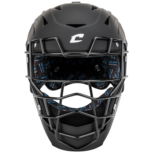 Champro HX Boss Masque visière de protection baseball noir ajustable - 2