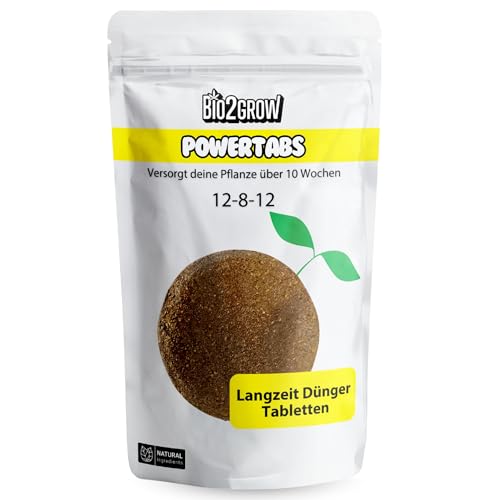 Bio2Grow Power Tabs 100st. – Organische Düngertabs – Langzeitwirkung für Erde & Living Soil – Wachstum & Blüte