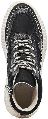 Dolce Vita Women's Daley Sneaker, Black Multi Suede, 8 | Image 1